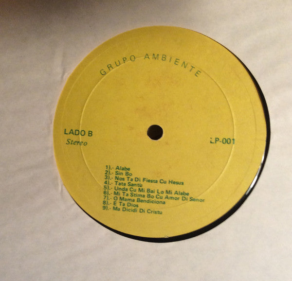 Grupo Ambiente : Kristu Ta Aki (LP, Album)