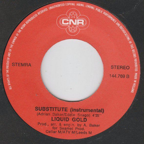 Liquid Gold : Substitute (7", Single)