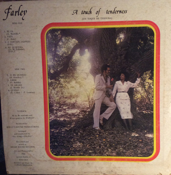 Farley (5), El Toro Colina* : A Touch Of Tenderness (LP, Album)