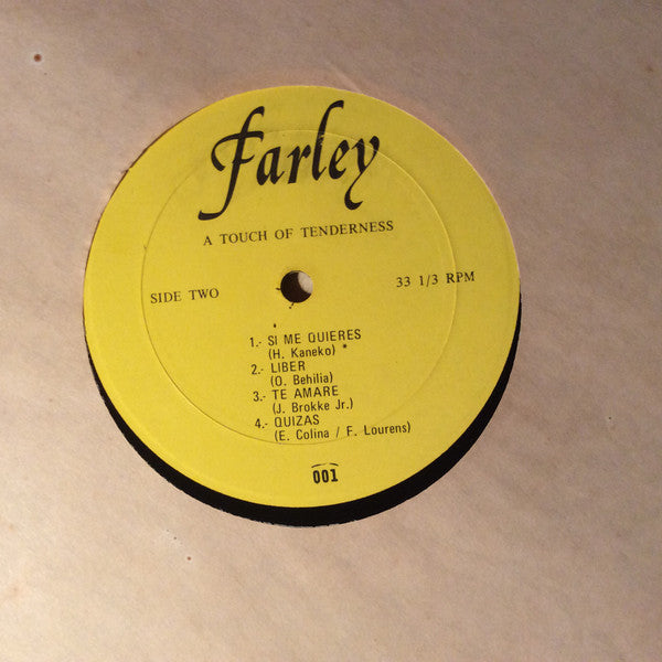 Farley (5), El Toro Colina* : A Touch Of Tenderness (LP, Album)