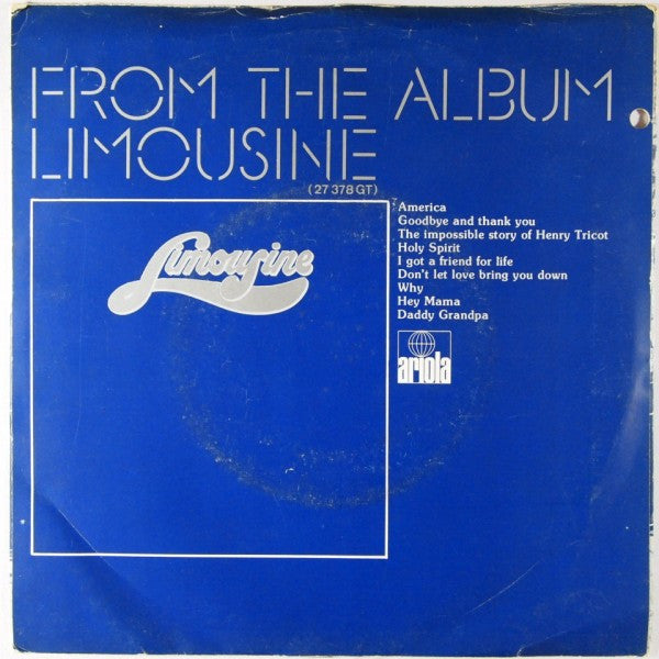Limousine (3) : Goodbye And Thank You (7", Single)