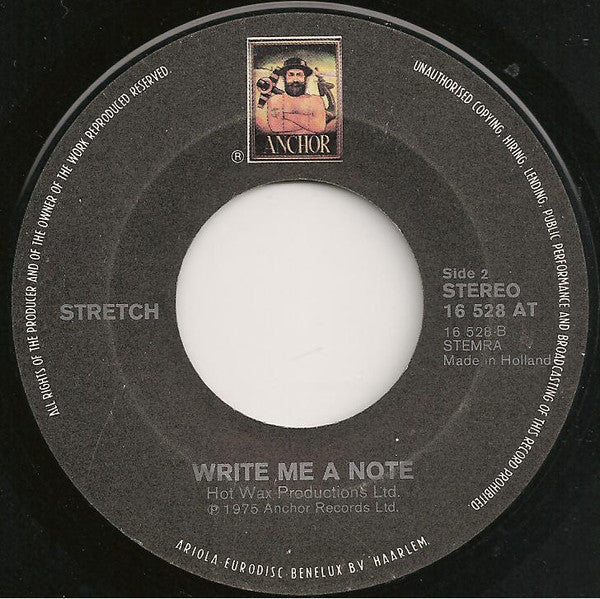 Stretch : Why Did You Do It / Write Me A Note (7", Single)