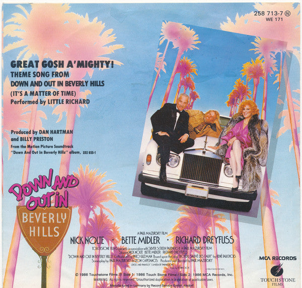 Little Richard / Charlie Midnight : Great Gosh A'Mighty! (It's A Matter Of Time) (7", Single)