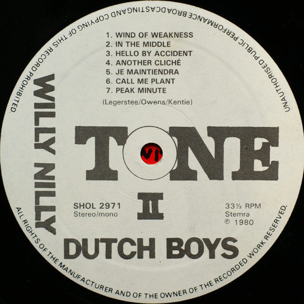 Willy Nilly : Dutch Boys (LP)