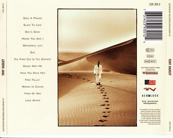 Tony Hadley : Tony Hadley (CD, Album)