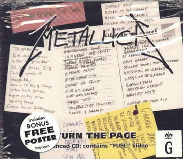 Metallica : Turn The Page (CD, Single, Enh)