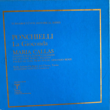 Amilcare Ponchielli, Maria Callas, Gianni Poggi, Fedora Barbieri, Giulio Neri, Maria Amadini, Paolo Silveri, Piero Poldi, Armando Benzi, Antonino Votto, Orchestra Sinfonica Di Torino Della RAI : La Gioconda (3xLP, Mono + Box)