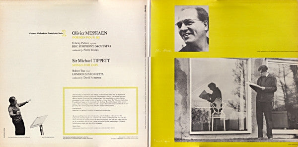 Olivier Messiaen / Sir Michael Tippett : Poèmes Pour Mi / Songs For Dov (LP)