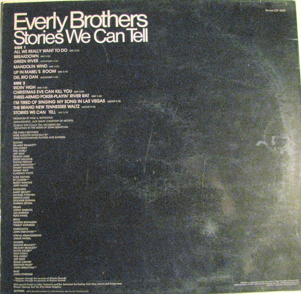 Everly Brothers : Stories We Can Tell (LP, Album)