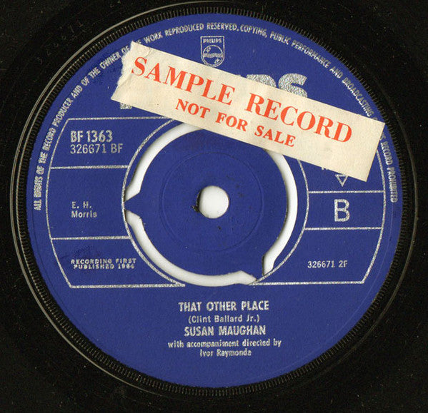Susan Maughan : Little Things Mean A Lot / That Other Place (7", Single, Mono, Pus)