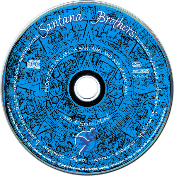 Santana Brothers : Santana Brothers (CD, Album)