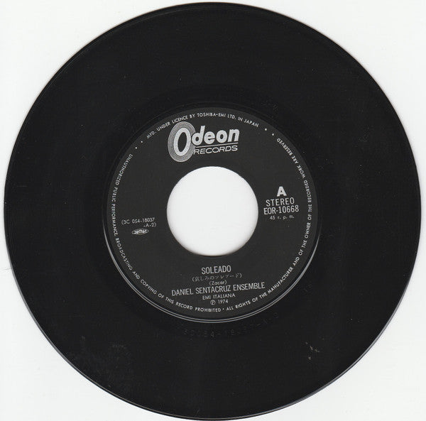 Daniel Sentacruz Ensemble : Soleado (7", Single)