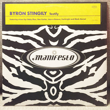 Byron Stingily : Testify (2x12", Promo)