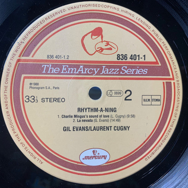 Gil Evans / Laurent Cugny / Big Band Lumière : Rhythm A Ning (LP, Album)