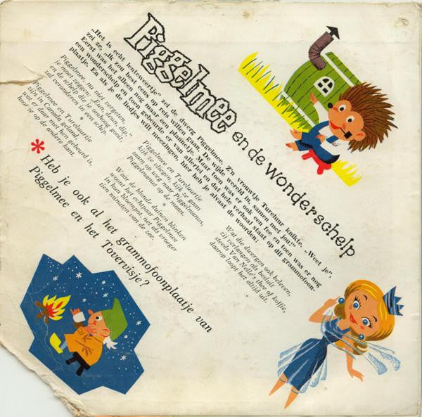 Piggelmee : Piggelmee En De Wonderschelp (7", EP)