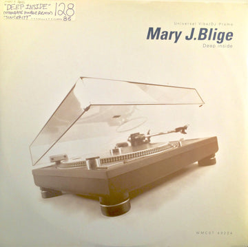 Mary J. Blige : Deep Inside (12", Promo)