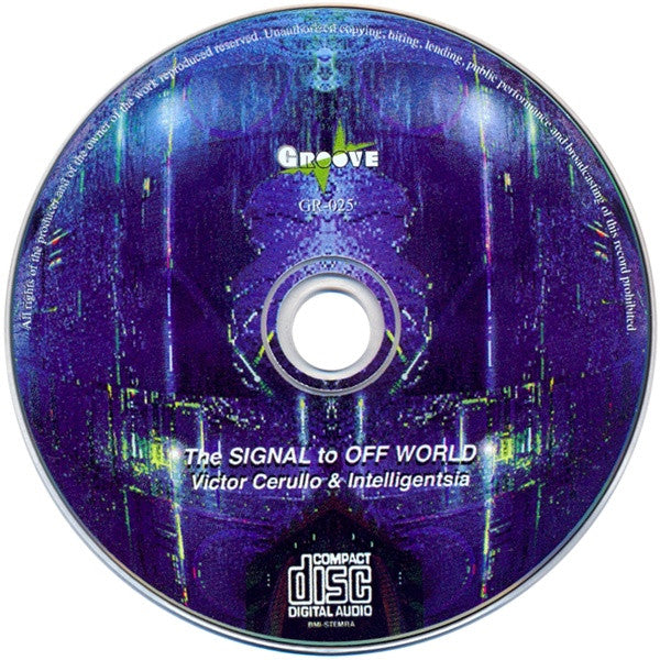 Intelligentsia - Victor Cerullo : The Signal To Off World (CD, Single)