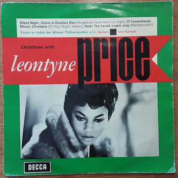 Leontyne Price, Wiener Philharmoniker, Herbert von Karajan : Christmas With Leontyne Price  (7", EP)