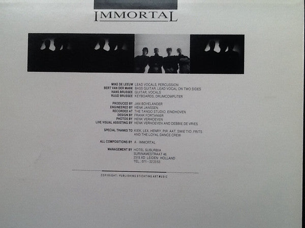 Immortal (9) : Blind Birds (LP, Ltd)