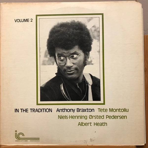 Anthony Braxton : In The Tradition Volume 2 (LP)