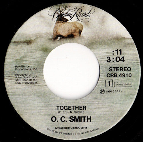 OC Smith : Together / Just Couldn't Help Myself (7", Single)