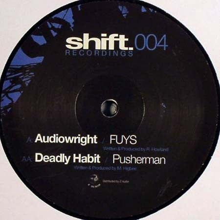 Audiowright / Deadly Habit : FUYS / Pusherman (12")