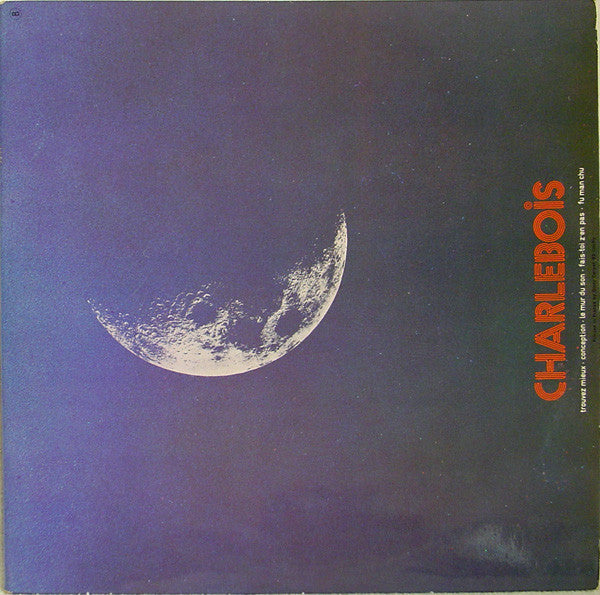 Robert Charlebois : Untitled (LP, Album, Gat)