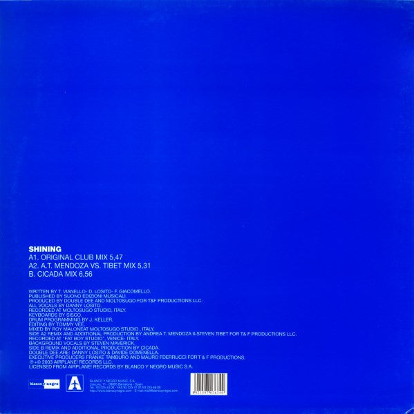 Double Dee : Shining (12")