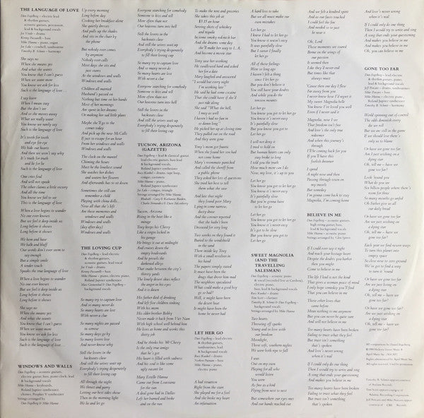 Dan Fogelberg : Windows And Walls (LP, Album)