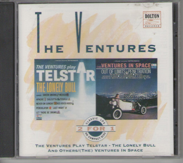 The Ventures : The Ventures Play Telstar - The Lonely Bull And Others / (The) Ventures In Space (CD, Comp, RM)