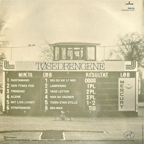 Tøsedrengene : Tiden Står Stille (LP, Album)