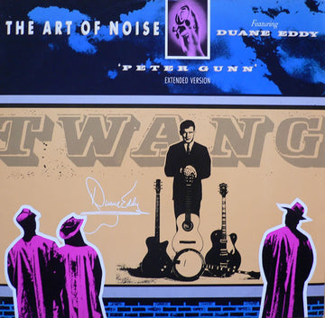 The Art Of Noise Featuring Duane Eddy : Peter Gunn (Extended Version) (12", Single, Gol)