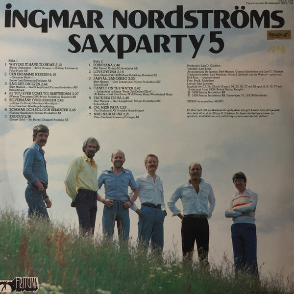 Ingmar Nordströms : Saxparty 5 (LP, Album)