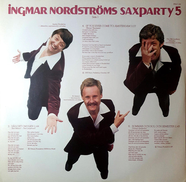 Ingmar Nordströms : Saxparty 5 (LP, Album)
