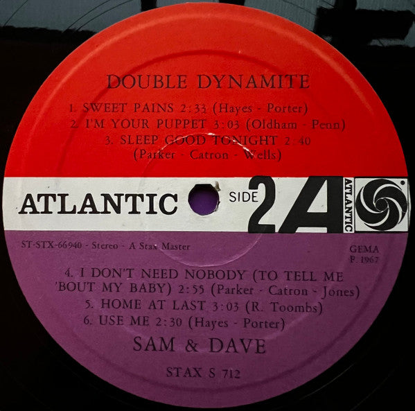 Sam & Dave : Double Dynamite (LP, Album)