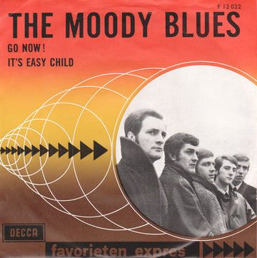 The Moody Blues : Go Now! / It's Easy Child (7", Single, Mono)