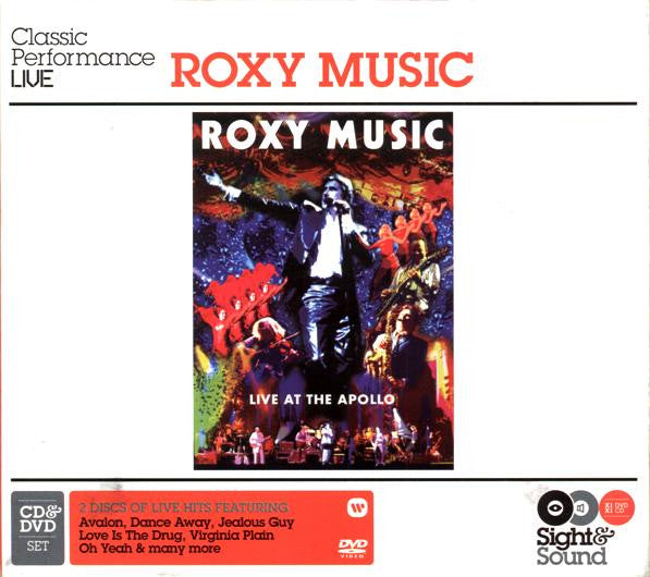 Roxy Music : Live At The Apollo (CD, Album + DVD, Copy Prot., Multichannel)