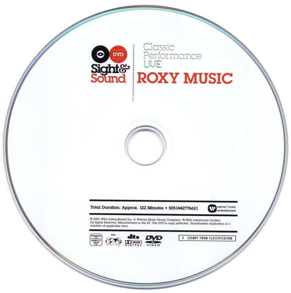 Roxy Music : Live At The Apollo (CD, Album + DVD, Copy Prot., Multichannel)