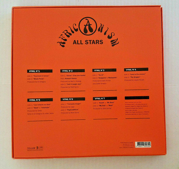 Africanism : Africanism Allstars - Vol. 1 (Box, S/Edition, Sup + 7x12", Comp)