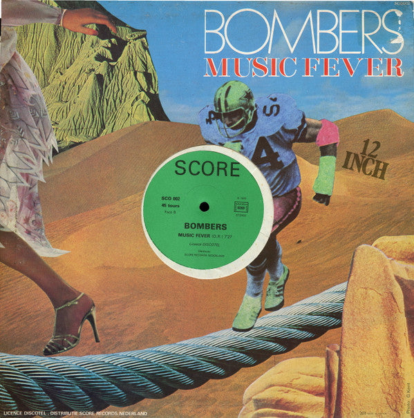 Bombers : Get Dancin' / Music Fever (12")