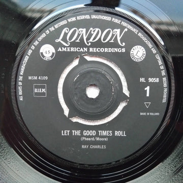 Ray Charles : Let The Good Times Roll (7", Single)