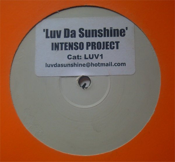 Intenso Project : Luv Da Sunshine (12", S/Sided, W/Lbl)