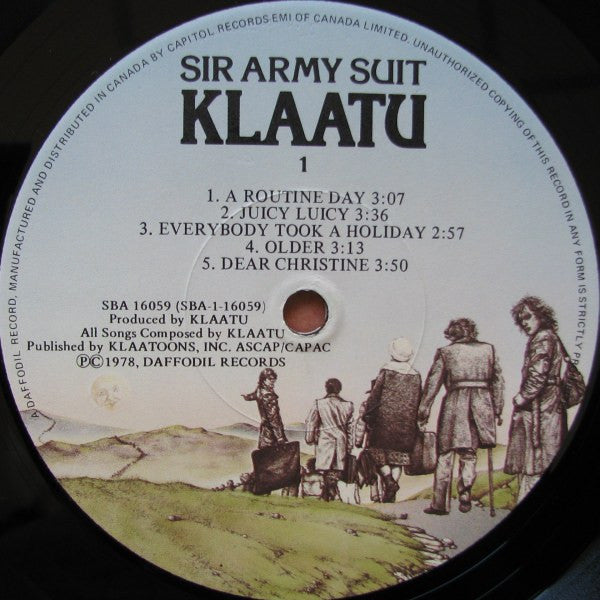 Klaatu : Sir Army Suit (LP, Album)