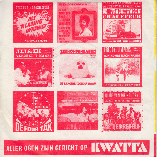 De Zangeres Zonder Naam* : Het Soldaatje (De Vier Raadsels) (7", Single)
