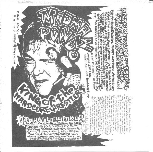 Bump-N-Uglies : Diary Of A Madman (7")