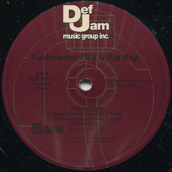 Funkmaster Flex & Big Kap : Ill Bomb (12", Promo)