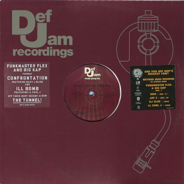 Funkmaster Flex & Big Kap : Ill Bomb (12", Promo)