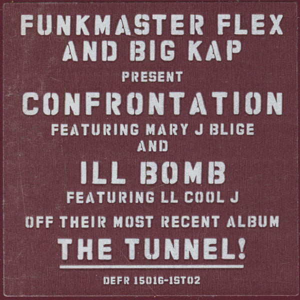 Funkmaster Flex & Big Kap : Ill Bomb (12", Promo)