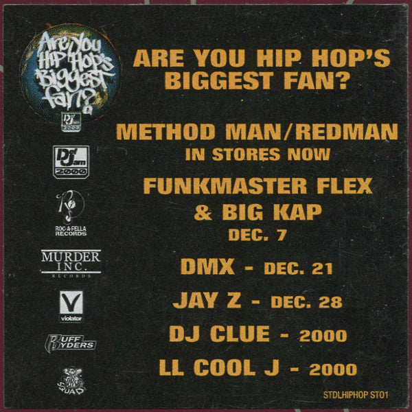 Funkmaster Flex & Big Kap : Ill Bomb (12", Promo)