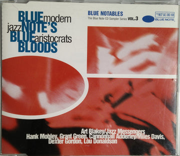 Various : Blue Notables Vol. 3 : Blue Note's Blue Bloods - Modern Jazz Aristocrats (CD, Comp, Mono, Smplr)